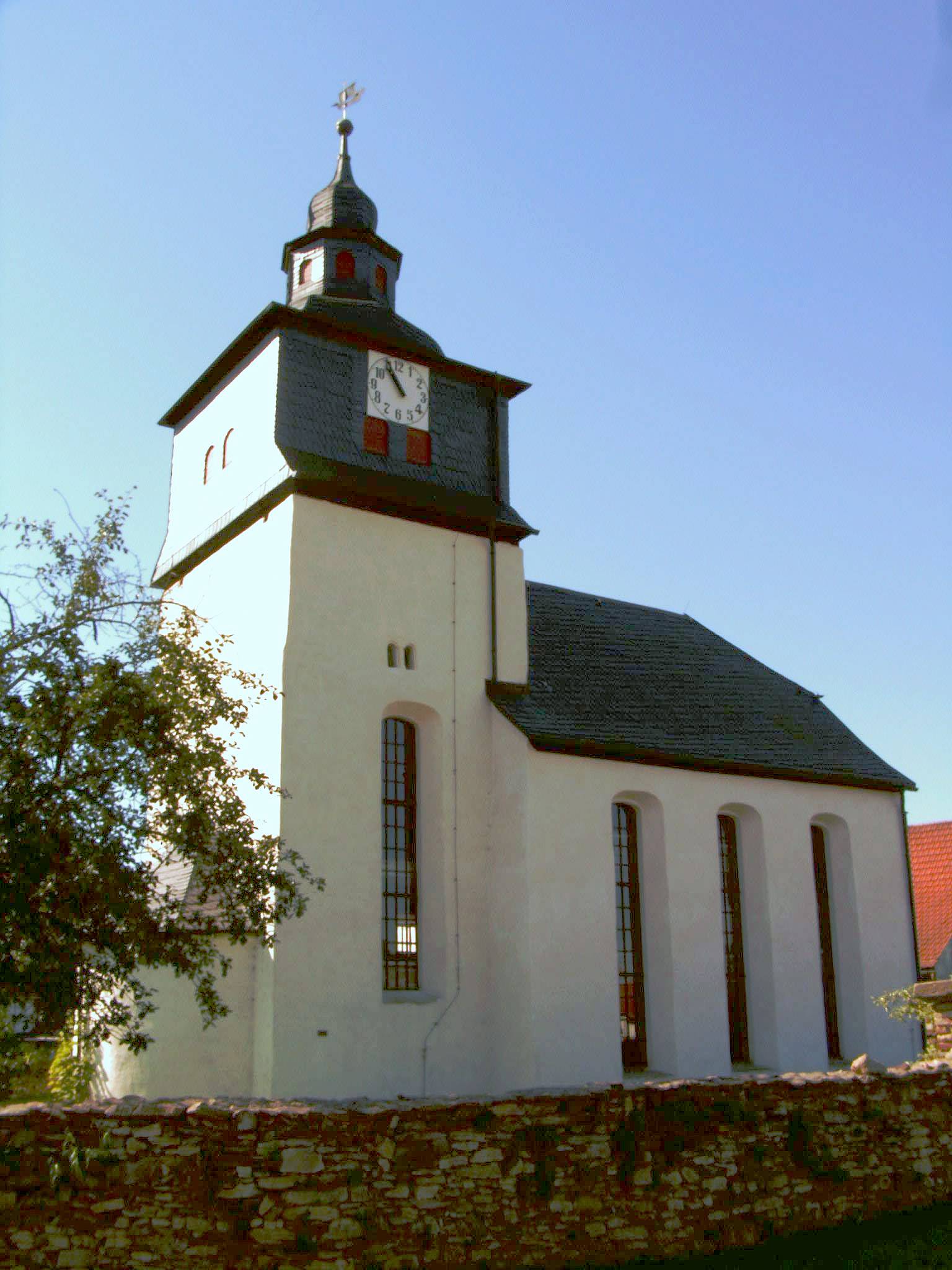 Die Kirche in Burkersdorf
